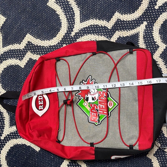 Cincinnati Reds - Red and Gray Backpack - Picture 7 of 11